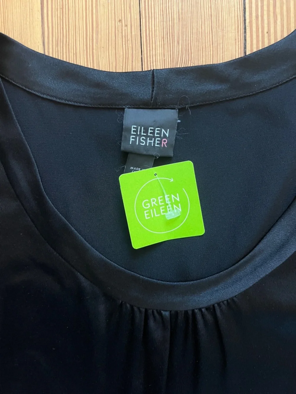 NWT Eileen Fisher 100% silk tank top - Picture 2 of 7